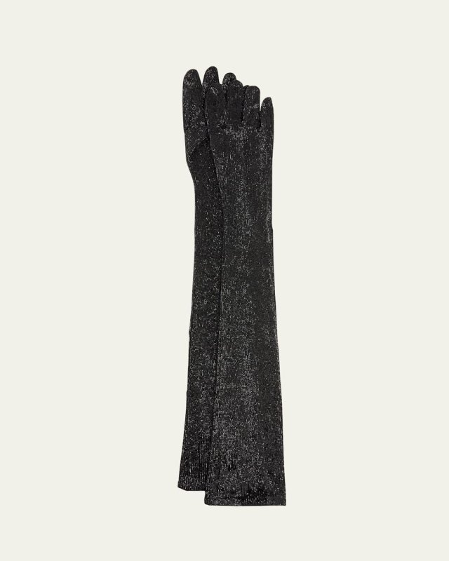 Beaded Opera Length Gloves